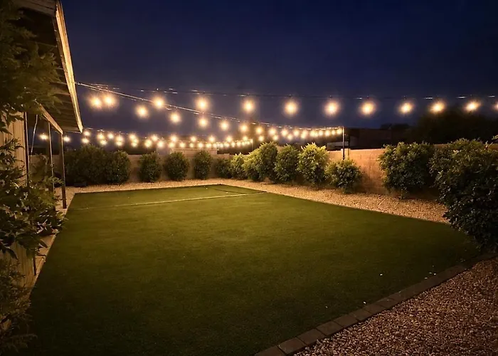 Bluefield Garden - Serene Desert Scape With Fire Pit Phoenix